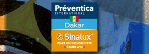 Sinalux vous invite à Préventica Sénégal 2019 – stand A10!