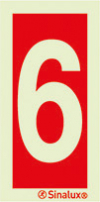 Signal pour numérotation des équipements "6"