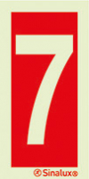 Signal pour numérotation des équipements "7"