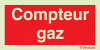 Signal texte "Compteur gaz"