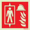 Signal ascenseur pompier selon EN 81-73