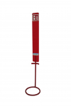 Porte-extincteur P1 rouge, Eau pulvérisé avec additif ABF