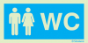 Signal d´information, WC hommes et femmes