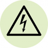 Planche de 6 ou 16 signaux auto-adhésif pour éoliennes, danger électrique
