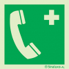 Signal Sinalux AL, localisation des équipements de secours, téléphone