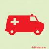 Signal Sinalux AL, localisation des équipements d´alerte de lutte contre l´incendie, ambulance
