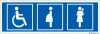 Signal Sinalux RL pour les places de stationnement réservés aux personnes prioritaires, PMR, femmes enceinte et femmes avec enfants de bas âge